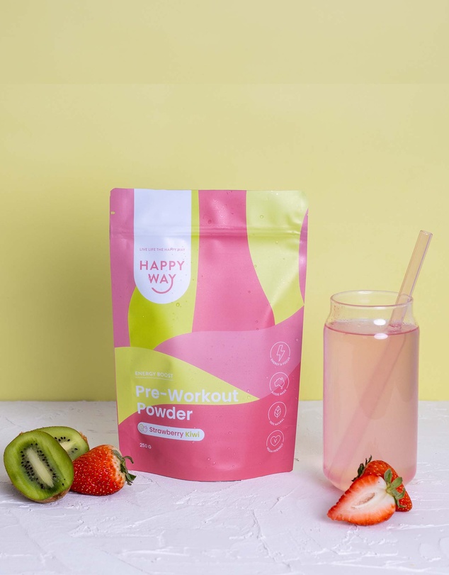 Happy Way - Strawberry Kiwi Pre-workout