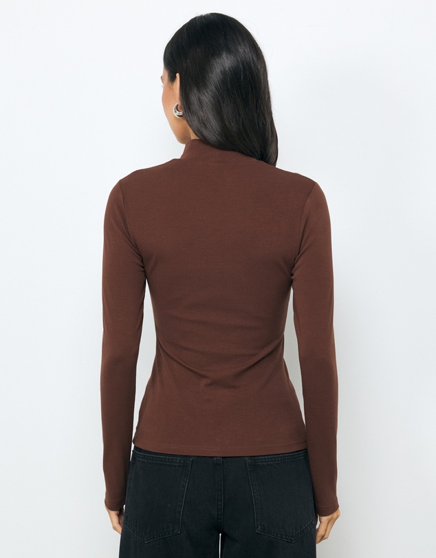 AERE - Mock Neck T-Shirt