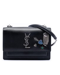 Pre-Loved by Azura Reborn - Pre-Loved Mini Calfskin Monogram Lucky Charms Sunset Wallet on Chain
