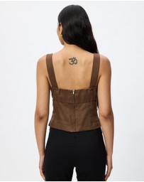 Reformation - Clarence Linen Top