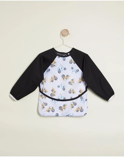 itti bitti - Sleeved Bib Smocks - Dozer
