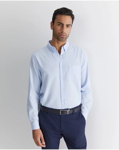 Sportscraft - Oxford Long Sleeve Shirt