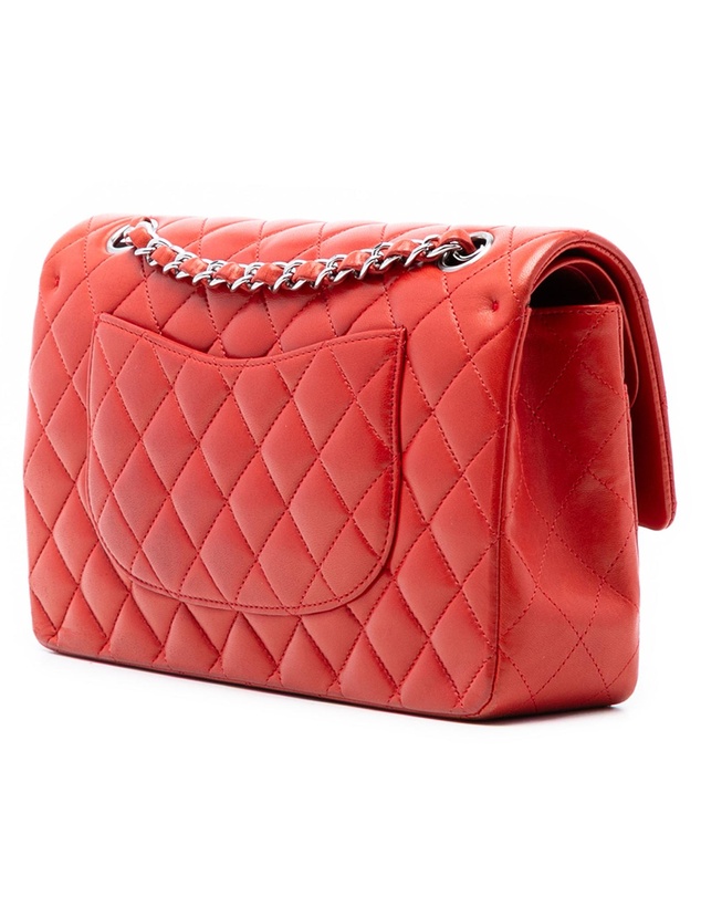 Pre-Loved by Azura Reborn - Pre-Loved Medium Classic Lambskin Double Flap