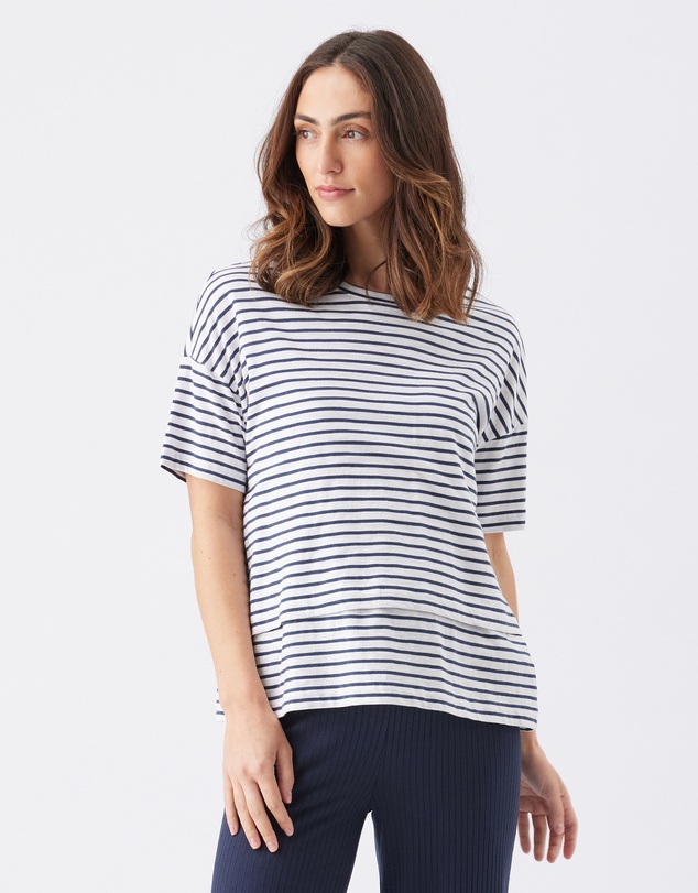 Ripe Maternity - Claudette Nursing Tee