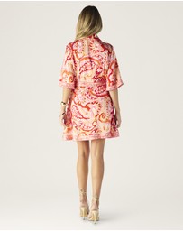 MOS The Label - Serena Print Mini Dress