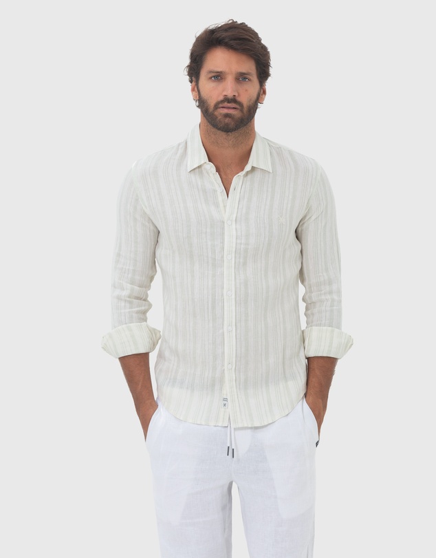 Coast Clothing - Miami LS Linen Shirt