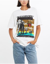 Vintage by The Real Deal - Pre Loved - Vintage 90s Elephant Wildlife Tee
