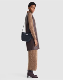 Longchamp - Le Roseau Leather Bucket Bag - XS