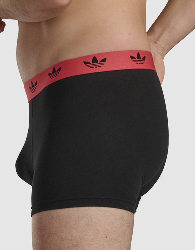 adidas Originals - 3 Pack Comfort Flex Cotton Trunk Underwear