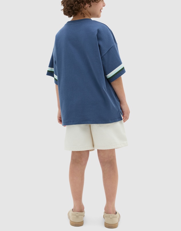 Seed Heritage - Stripe Sleeve Tee