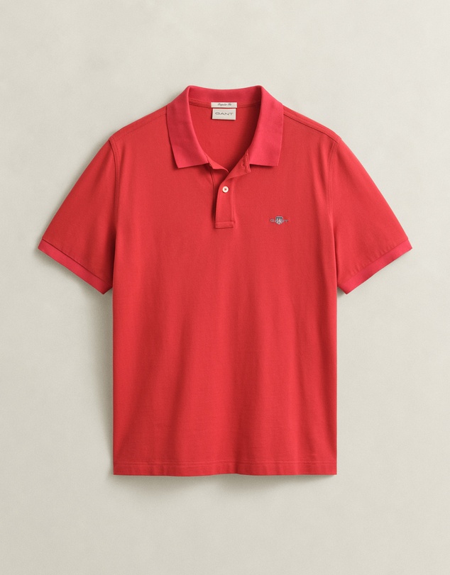 Gant - Regular Fit Shield Piqué Polo Shirt