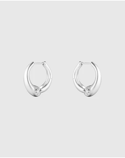 Georg Jensen - Reflect Earhoops Large