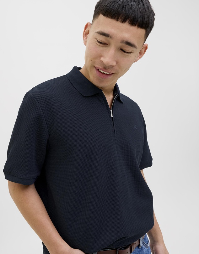 Jack & Jones - Austin Zip SS Polo
