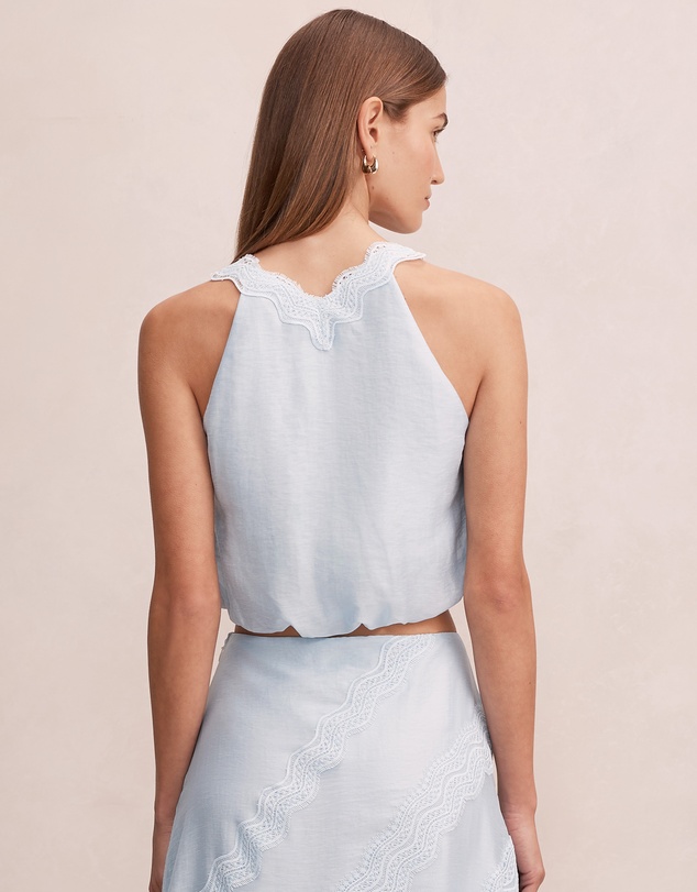 Forever New - Maeve Lace Tie Top