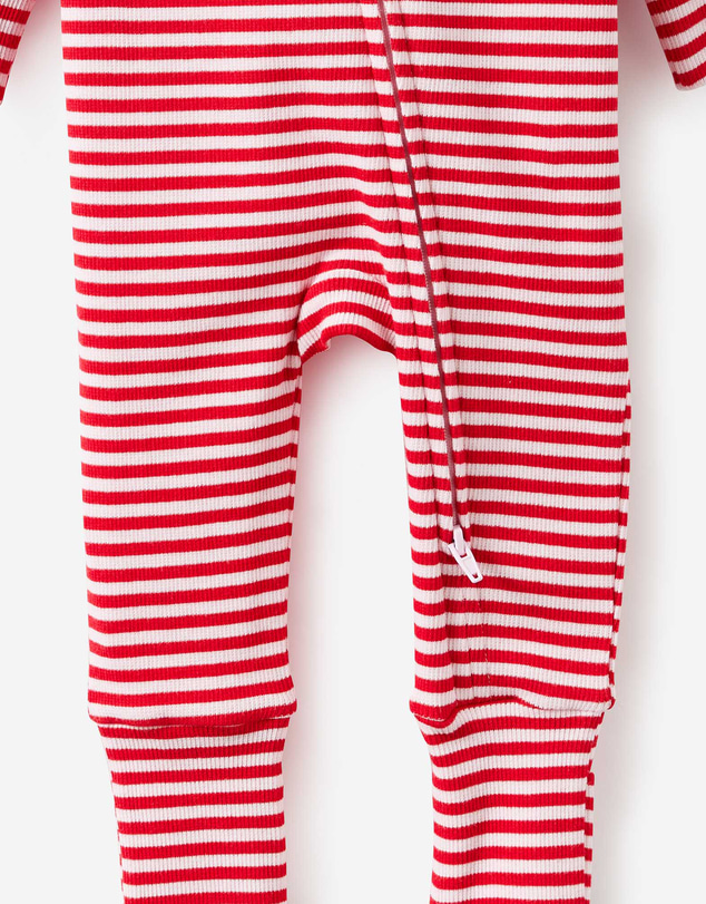 Cotton On Kids - Growie Long Sleeve Zip Romper