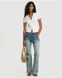 Cotton On - Short Sleeve Fitted Shirt