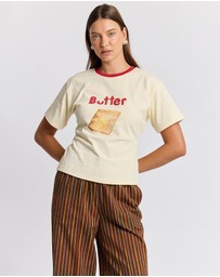 MAKU - Butter On Toast Fitted Tee