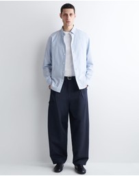 COS - Cotton-Blend Barrel-Leg Utility Trousers