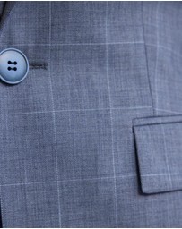 Oxford - Ebony Wool Blend Suit Jacket