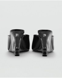 M.N.G - Leather Wedge Shoe