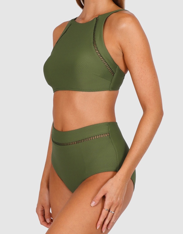 Baku Swimwear - Rococco Lace High Waist Bikini Bottom
