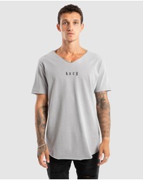 Kiss Chacey - Made Of Iron Raw Neck Tee