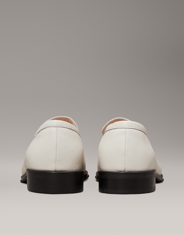 Calvin Klein - Leather Square Toe Loafers