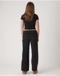 Decjuba Kids - Rolled Waist Track Pants - Teens