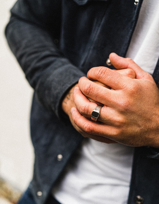 Haze & Glory - ICONIC EXCLUSIVE - Firestarter Ring in Oxidised 925 Silver