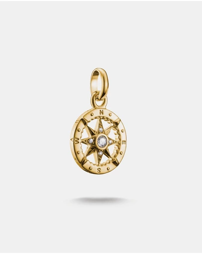 THOMAS SABO - THOMAS SABO Connect Charm compass Gold