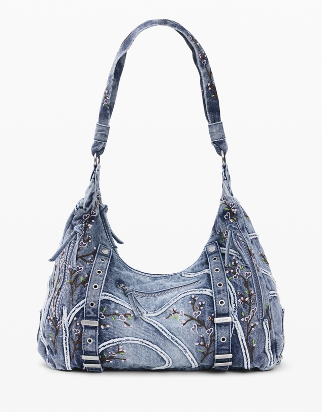 Desigual - Denim Bag Buckles