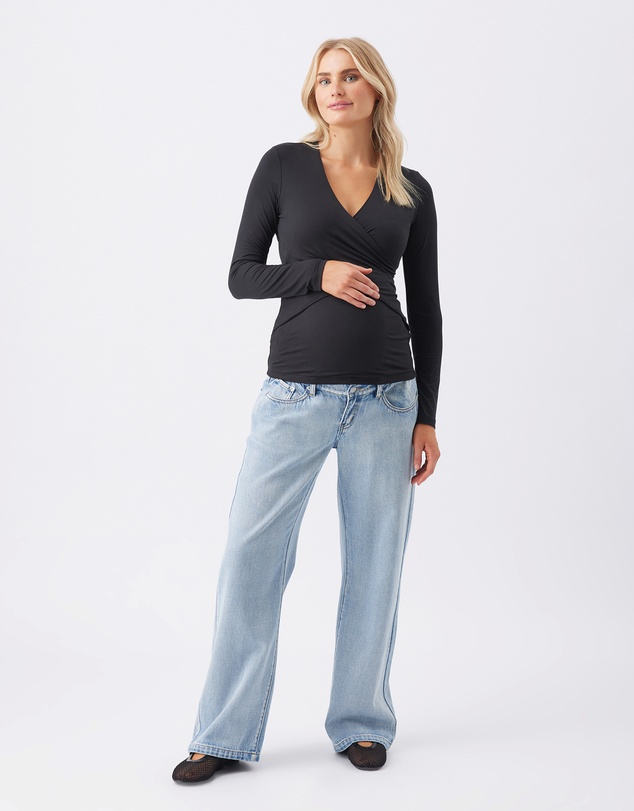 Ripe Maternity - Luxe Knit Embrace Nursing Top