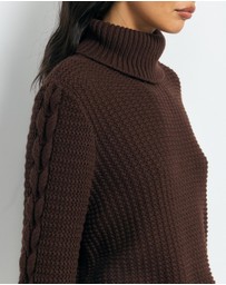 AERE - Rhei Organic Cotton Wool Cable Jumper