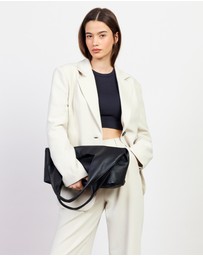 SABEN - Kip Shoulder Bag Black Lightly Milled