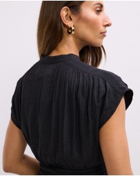 The Fated - Della Gathered Mini Dress
