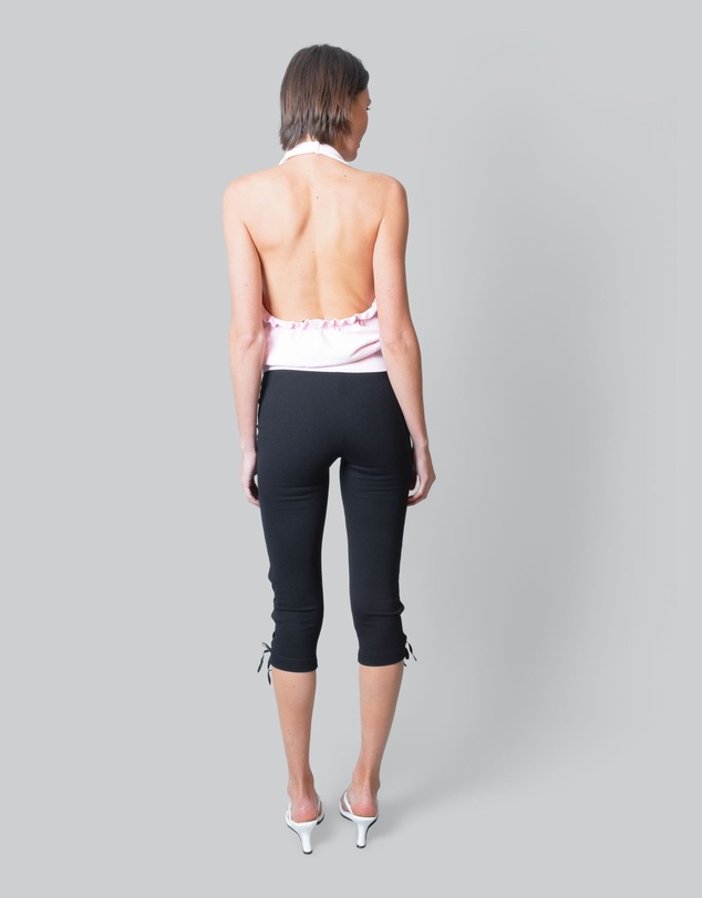 Love and Nostalgia - Sarah Lace Up Capri Legging