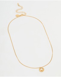 Lovisa - Waterproof Gold Plated Stainless Steel Bold Pendant Necklace