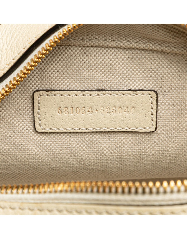 Pre-Loved by Azura Reborn - Pre-Loved Small GG Supreme Textured Calfskin Web Ophidia Camera Bag