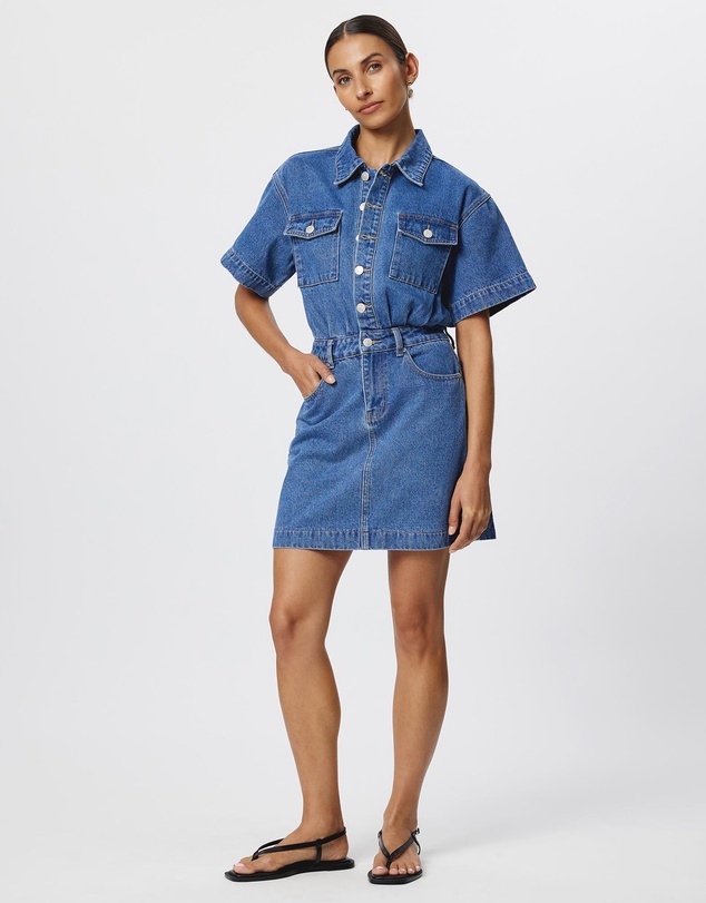 Calli - Riley Denim Dress