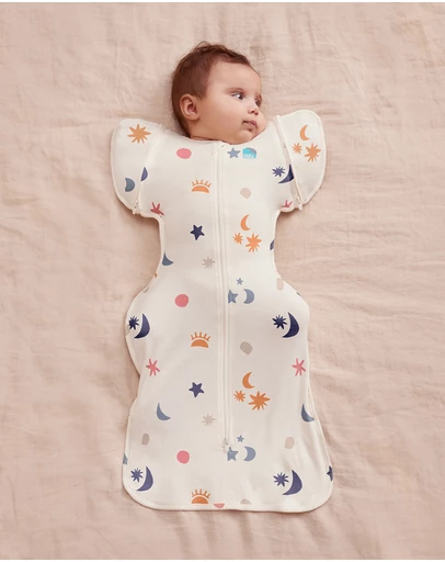 Love to Dream - Swaddle Up™ Transition Bag 1.0 TOG Organic Cotton Buff Lunar