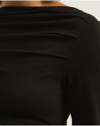 Atmos&Here - Etta Draped Jersey Top