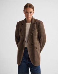 Oxford - Calliope Blazer With Button Lapel