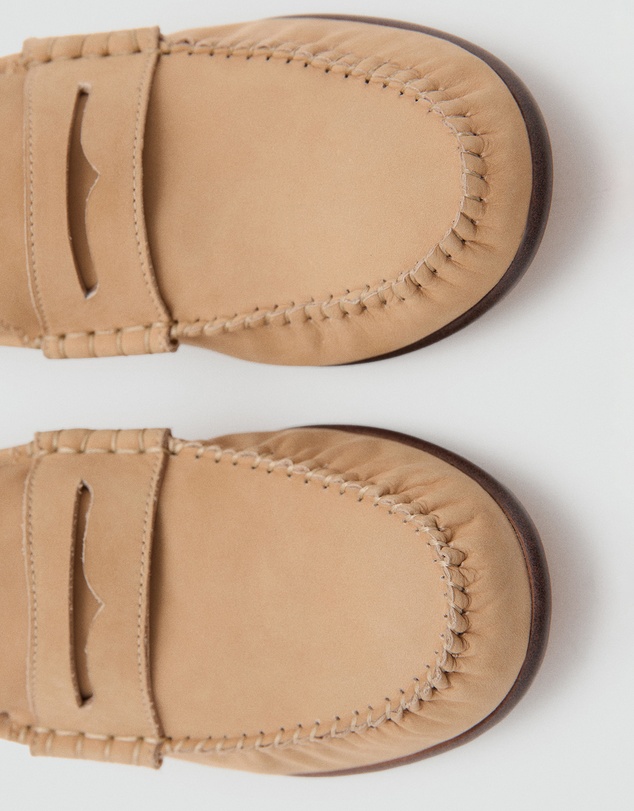 M.N.G - Nubuck Leather Moccasins