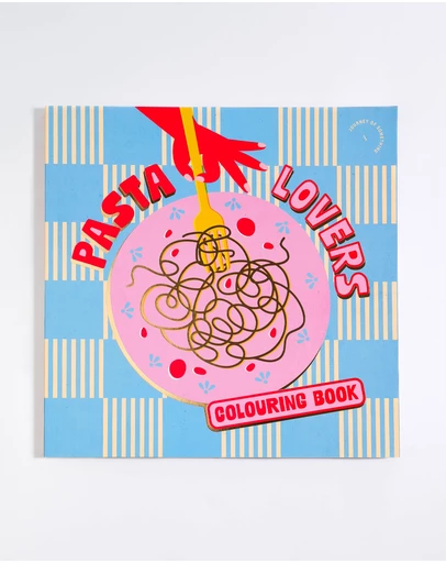 Journey Of Something - Pasta Lovers - Colouring Book