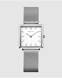 Bering - Classic 33mm Silver Watch