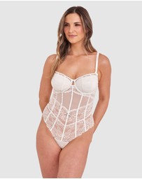 Bras N Things - Bethany Underwire Bodysuit - Ivory