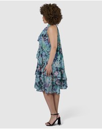 Pink Dusk by Curve Project - Raptures Kiss Dress