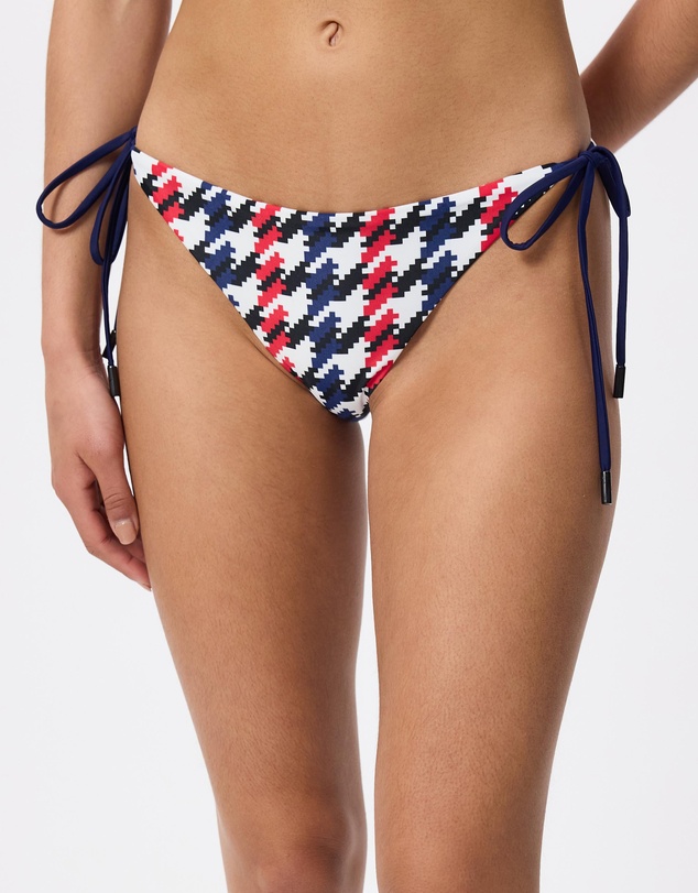 Perfect Moment - Houndstooth Pm Bikini Top