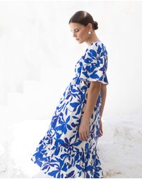 Soon Maternity - Anika Midi Feeding Dress