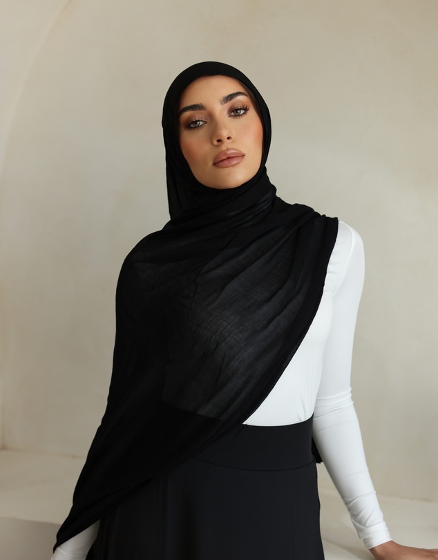Mod Squad - Double Stitch Hijab- Midnight